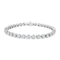 Beauvince Classic Bracelet (9.99 ct Diamonds) in Platinum