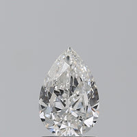Beauvince GIA G-H SI2 Certified 2.40 Carat Pear Shape Solitaire Diamond Studs