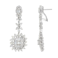 Beauvince Kumari Necklace (25.25 ct Diamonds) in 18K White Gold