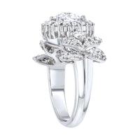 Beauvince Old Diamond Garland Suite (25.83 ct Diamonds) in 18K White Gold