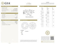 Beauvince Aisha Engagement Ring (2.00 ct Round ISI1 GIA Diamond) in Gold