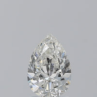 Beauvince GIA G-H SI2 Certified 2.40 Carat Pear Shape Solitaire Diamond Studs