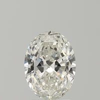 Beauvince Bianca Engagement Ring (2.01 ct Oval HVS2 GIA Diamond) in White Gold