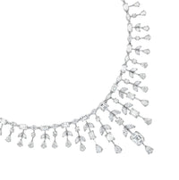 Beauvince Alisa Diamond Necklace (28.12 ct Diamonds) in Platinum