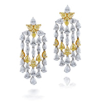 Beauvince Sunrise Suite (110.16 ct Diamonds) in Platinum and Gold