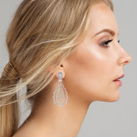 Beauvince Sabrina Diamond Earrings (6.04 ct Diamonds) in White Gold