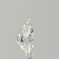 Beauvince Bianca Engagement Ring (2.01 ct Oval HVS2 GIA Diamond) in White Gold