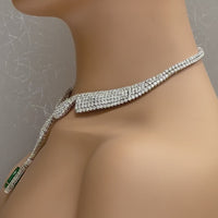 Emeralds & Diamonds Love Suite (123.27 ct Emeralds & Diamonds) in White Gold