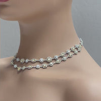 Summer Yellow & White Diamond Necklace (16.54 ct Diamonds) in Gold