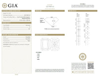 Beauvince GIA Certified 1.60 Carat Radiant HVS1 Engagement Ring in White Gold