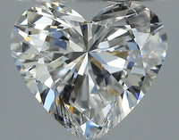 Beauvince GIA Certified 1.01 Ct Heart Shape GSI1 Diamond Pendant in Rose Gold Chain