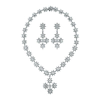 The Sistine Cross Diamond Suite (28.51 ct Diamonds) in White Gold