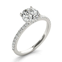 Beauvince GIA Certified 1.50 Carat Round GVS1 Engagement Ring