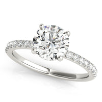Beauvince GIA Certified 1.50 Carat Round GVS1 Engagement Ring