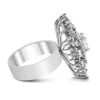 Beauvince Czarina Diamond Ring (2.50 ct Diamonds) in White Gold