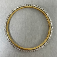 Beauvince Forever Indian Diamond Bangle (5.03 ct Diamonds) in Gold