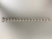 Grapevine Diamond Bracelet (16.81 ct Diamonds) in White Gold