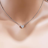 Beauvince GIA Certified 1.61 Ct Heart Shape EVS1 Diamond Custom Pendant or Ring