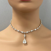 Beauvince Ariana Diamond Necklace (17.76 ct Diamonds) in Gold