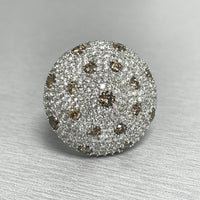 The Shrooms Diamond Ring (5.75 ct Diamonds) in White Gold