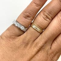 Chunky Channel Set Princess Band (1.25 ct Diamonds) in Platinum
