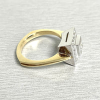 Gatsby Engagement Ring (0.95 ct Diamonds) in Gold