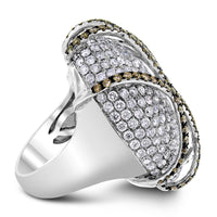Beauvince Ivanka Diamond Ring (5.90 ct Diamonds) in White Gold