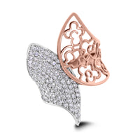 Beauvince Lolita Floral Diamond Ring (1.33 ct Diamonds) in Gold