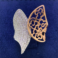 Beauvince Lolita Floral Diamond Ring (1.33 ct Diamonds) in Gold