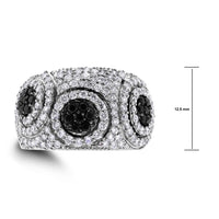 Chantelle Diamond Band (1.25 ct Diamonds) in White Gold