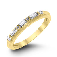 Serena Engagement Ring Bridal Set (1.50 ct Round HSI3 EGLUSA Diamond) in Yellow Gold