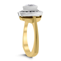 Generations Engagement Ring (1.06 Round FI1 EGLUSA Diamond) in Gold