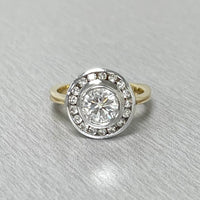 Generations Engagement Ring (1.06 Round FI1 EGLUSA Diamond) in Gold