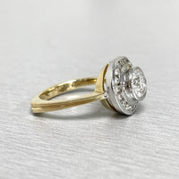 Generations Engagement Ring (1.06 Round FI1 EGLUSA Diamond) in Gold