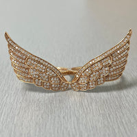 Beauvince 2 Finger Wings Diamond Ring (0.86 ct Diamonds) in Rose Gold