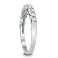 Princess Engagement Setting Bridal Set for a 1 ct Princess Cut (1.00 ct Diamonds) in White Gold