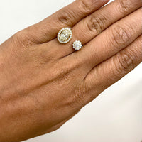 Beauvince Peek a Boo Diamond Ring (1.63 ct Diamonds) in Yellow Gold