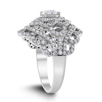 Rebecca Diamond Ring (2.21 ct Diamonds) in White Gold