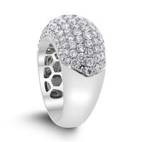Beauvince Infinite Diamond Band (3.45 ct Diamonds) in White Gold
