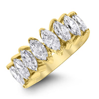 Beauvince Marquise Diamond Band (1.92 ct Diamonds) in Yellow Gold