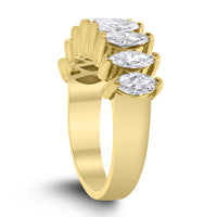 Beauvince Marquise Diamond Band (1.92 ct Diamonds) in Yellow Gold
