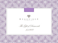 Beauvince Jewelry - The Gift of Diamonds