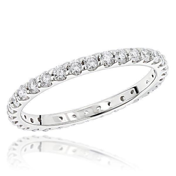 Diamond Eternity Wedding Band ct Diamonds) in White Gold