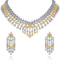 Beauvince Sunrise Suite (110.16 ct Diamonds) in Platinum and Gold