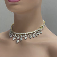 Scintilla Diamond Suite (37.34 ct Diamonds) in Two Tone Gold