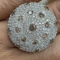The Shrooms Diamond Ring (5.75 ct Diamonds) in White Gold