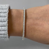 Beauvince Forever Indian Diamond Bangle (5.03 ct Diamonds) in Gold