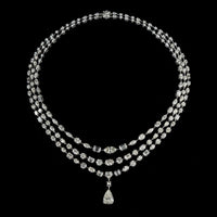 Beauvince Reverie Necklace (45.82 ct Diamonds) in Platinum