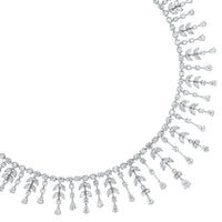 Beauvince Garden of Eden Necklace (20.04 ct Diamonds) in 18K White Gold