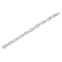 Beauvince Old Diamond Garland Suite (25.83 ct Diamonds) in 18K White Gold